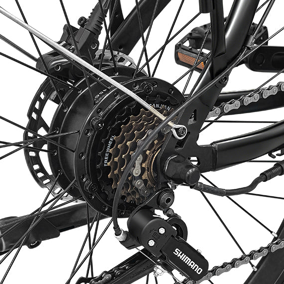 EC27 27.5 inch delivery ebike dual battery 48V 40AH (2*20AH) 500W Motor Max 45KM/H