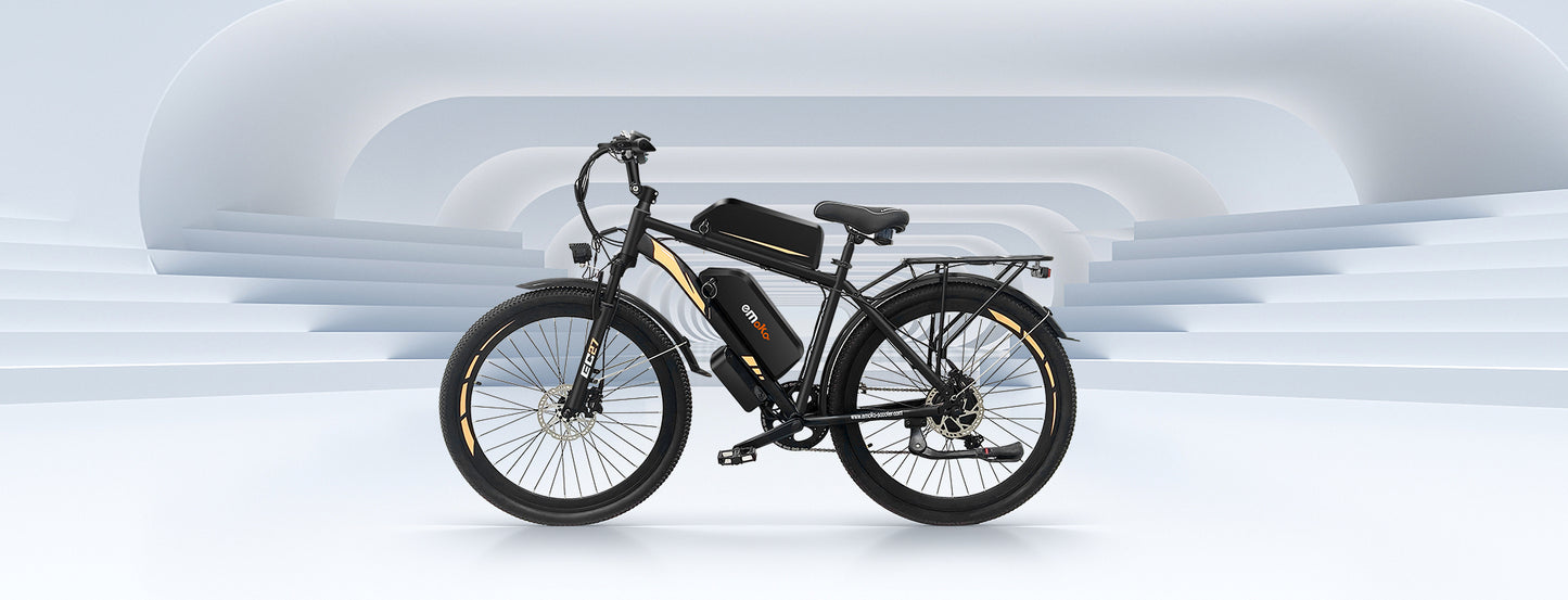 EC27 27.5 inch delivery ebike dual battery 48V 40AH (2*20AH) 500W Motor Max 45KM/H