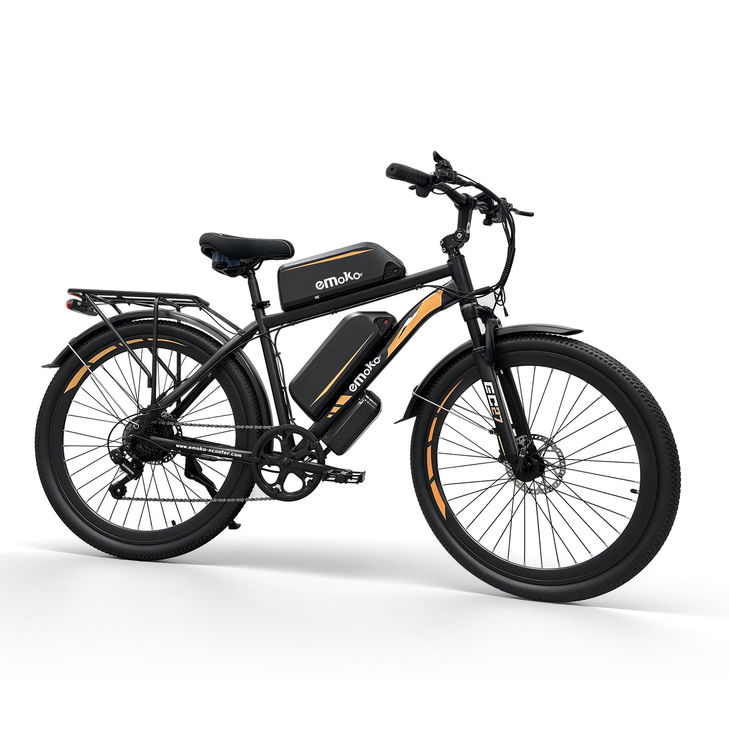 EC27 27.5 inch delivery ebike dual battery 48V 40AH (2*20AH) 500W Motor Max 45KM/H
