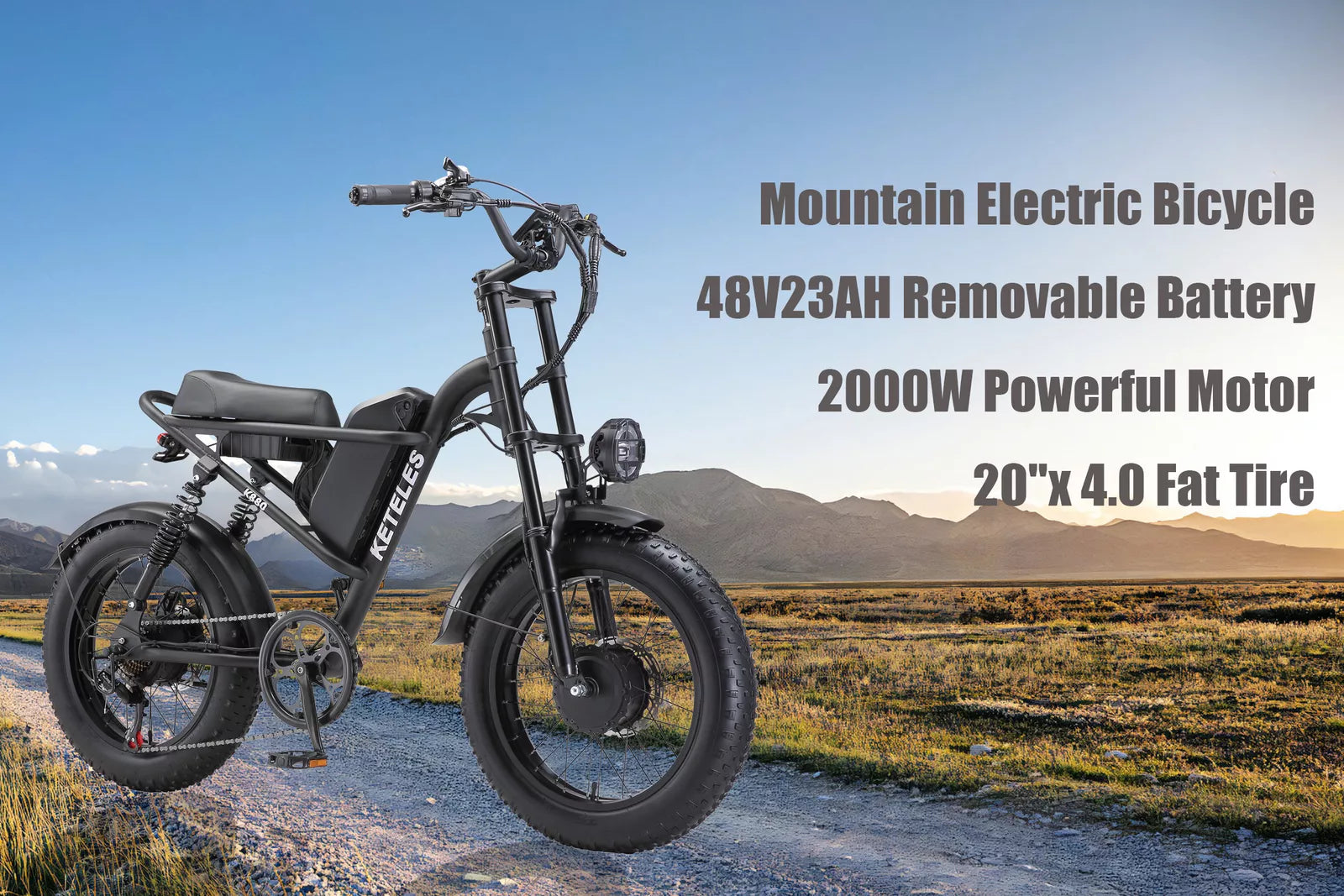 K880 48V23Ah Electric Motorcycle