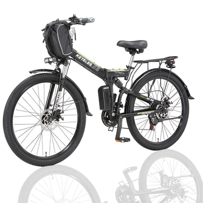 KETELES MX300 folding ebike | Green | keteles.com.au