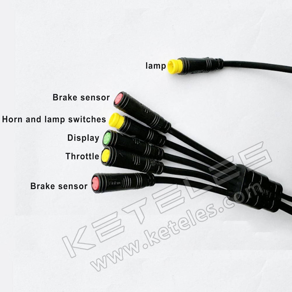 KETELES integrated cable | K800/K800 PRO/XF4000 wiring 